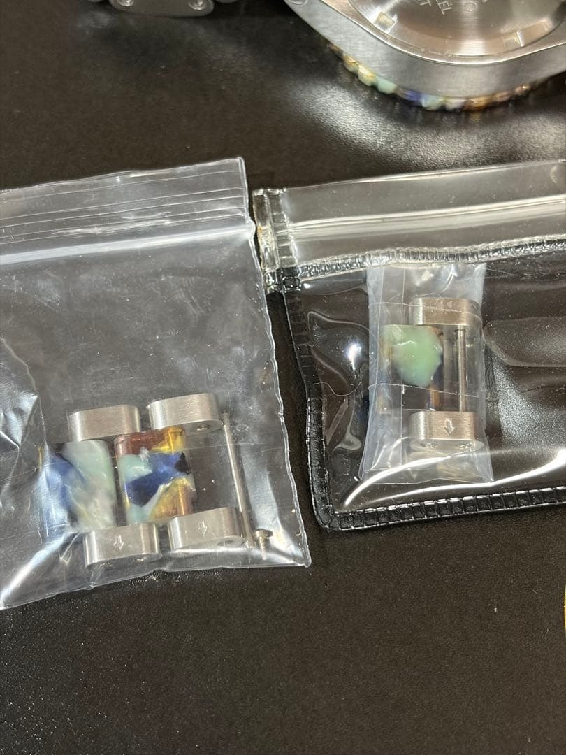 NIXON クロノグラフ 腕時計 マルチカラー（電池切れ）