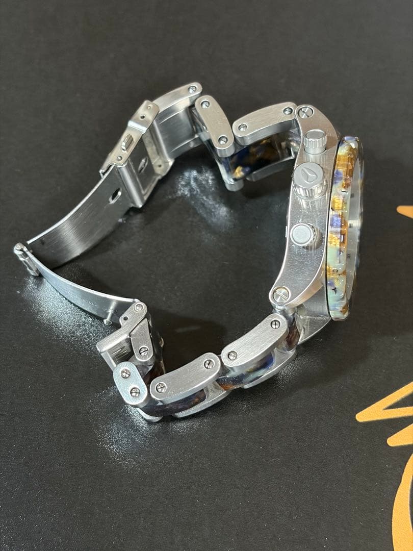 NIXON クロノグラフ 腕時計 マルチカラー（電池切れ）