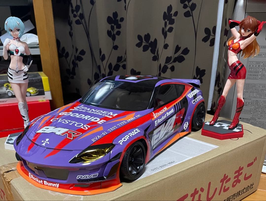 ヨコモ パンデム フェアレディZ エヴァンゲリオンレーシング仕様ボディ