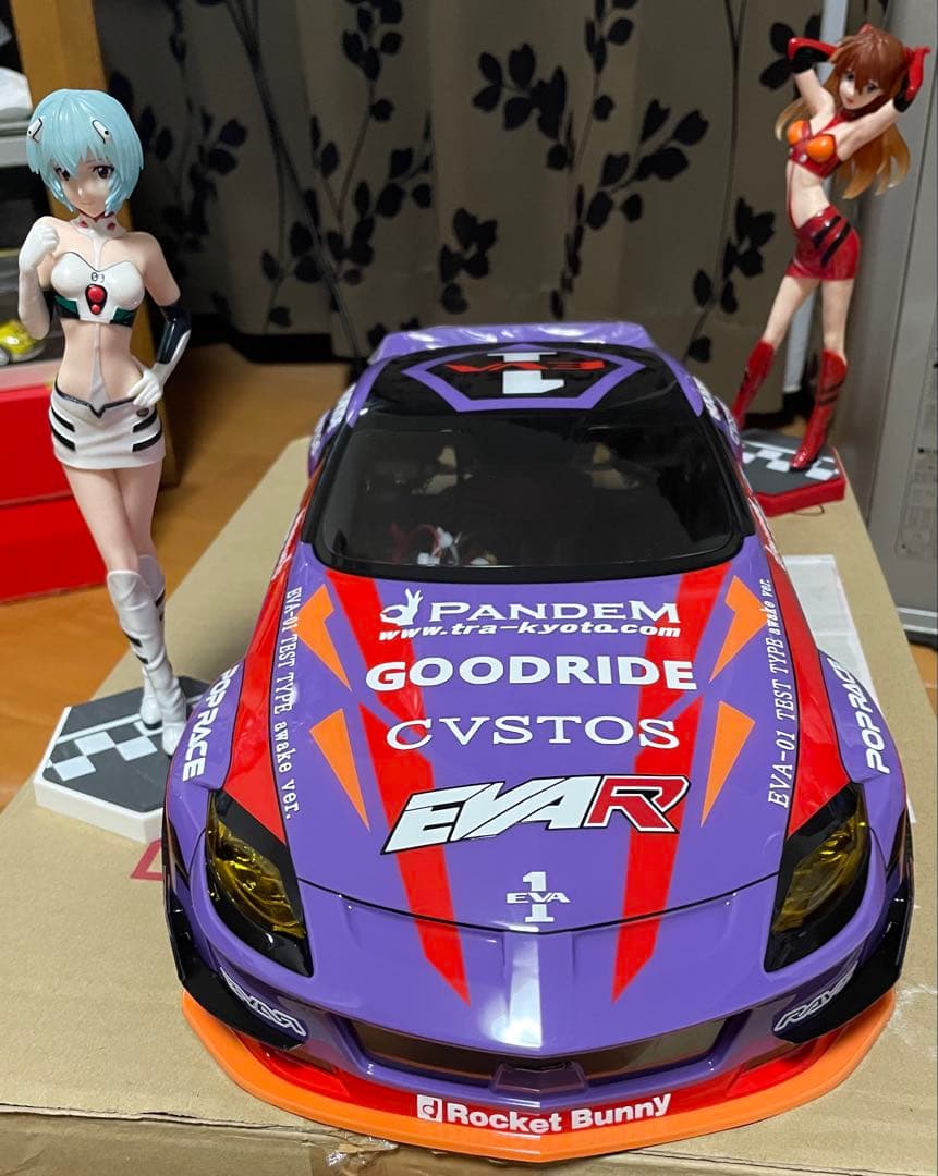 ヨコモ パンデム フェアレディZ エヴァンゲリオンレーシング仕様ボディ