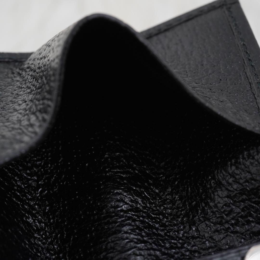 未使用品　箱付き　GUCCI グッチ　キーケース　GG柄　レザー×キャンバス　黒