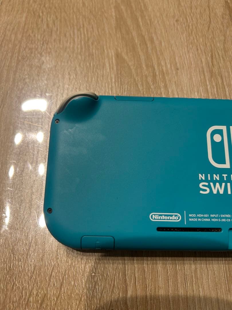 Switch Lite スイッチライト ターコイズ 本体　箱 ケース付