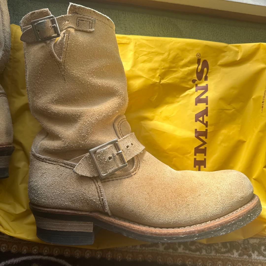 Redwing スエードエンジニアブーツ