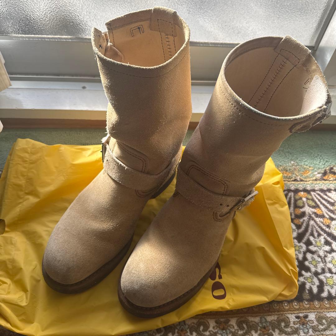 Redwing スエードエンジニアブーツ