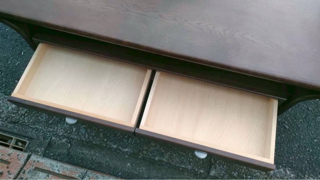 【美品】送料込　カリモク　曲木センターテーブル