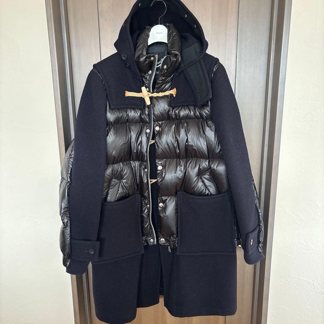 ト*ン様 sacai×Glover all ダッフルコート　ダッフルダウンコート