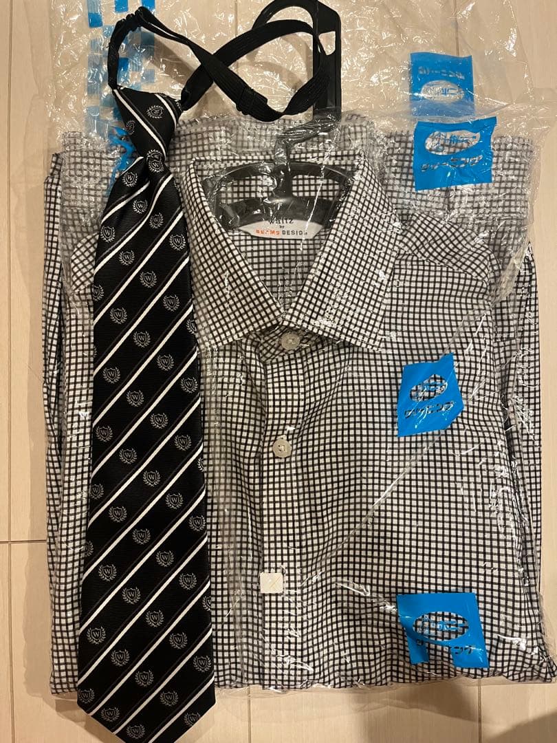 waltz by BEAMS 160 ブラックフォーマルスーツ 5点セット