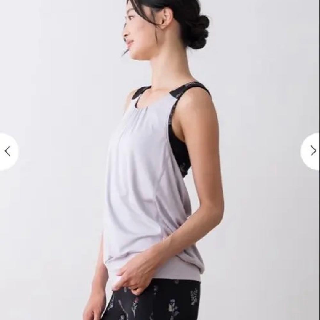 SUKALA フラワーブーケ　カバータンクトップ ブラック　Lサイズ