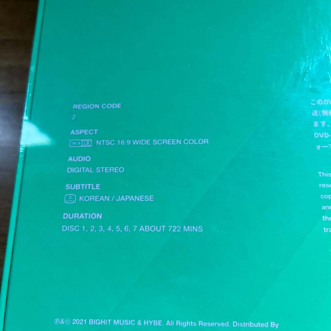 未開封　BTS　Memories of 2020 2021　DVD