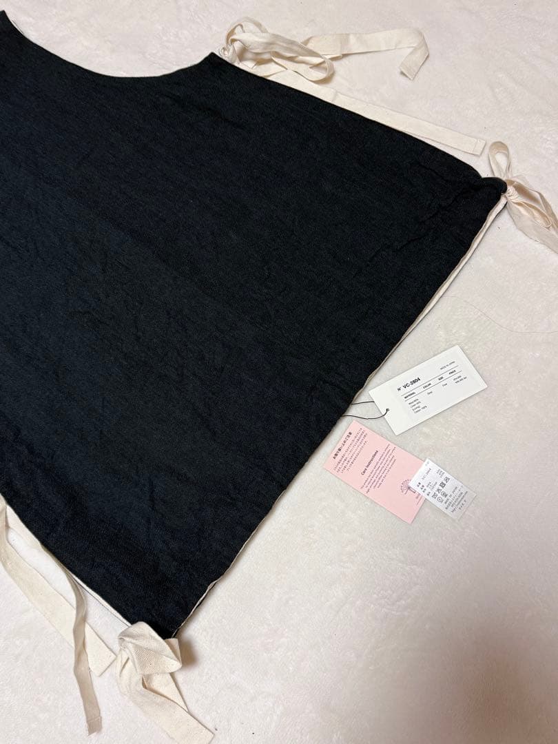 今期新品 ヴェリテクール VC2804 ウールリネンリバーシブルベスト GRAY