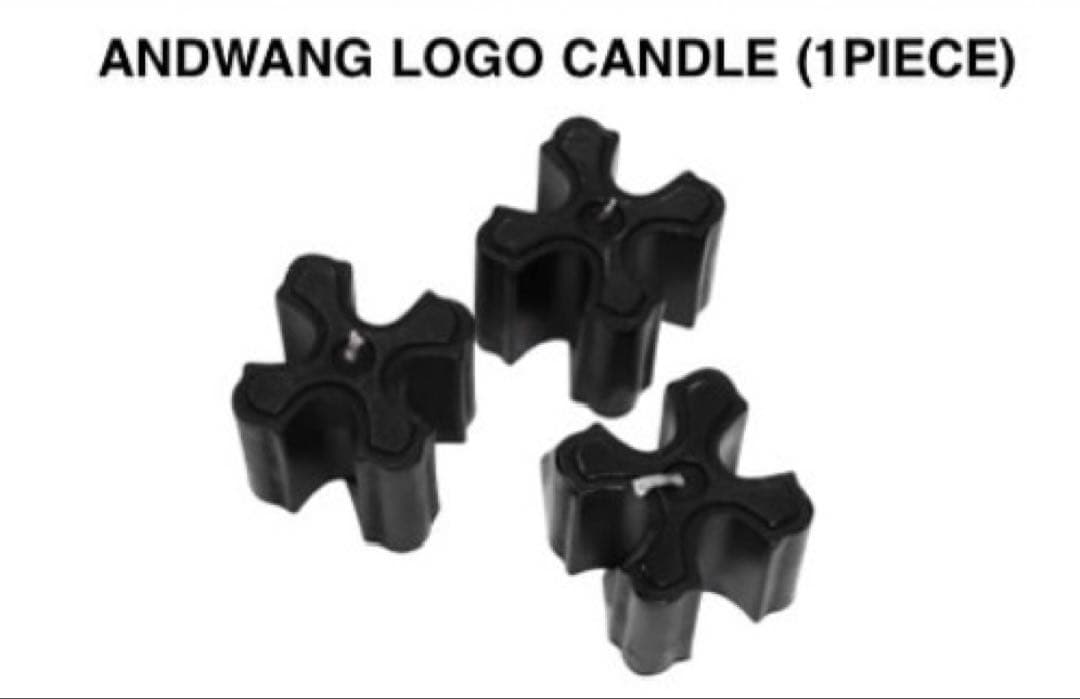 ワンピース andwang Ribbon Off-Shoulder Knit Set