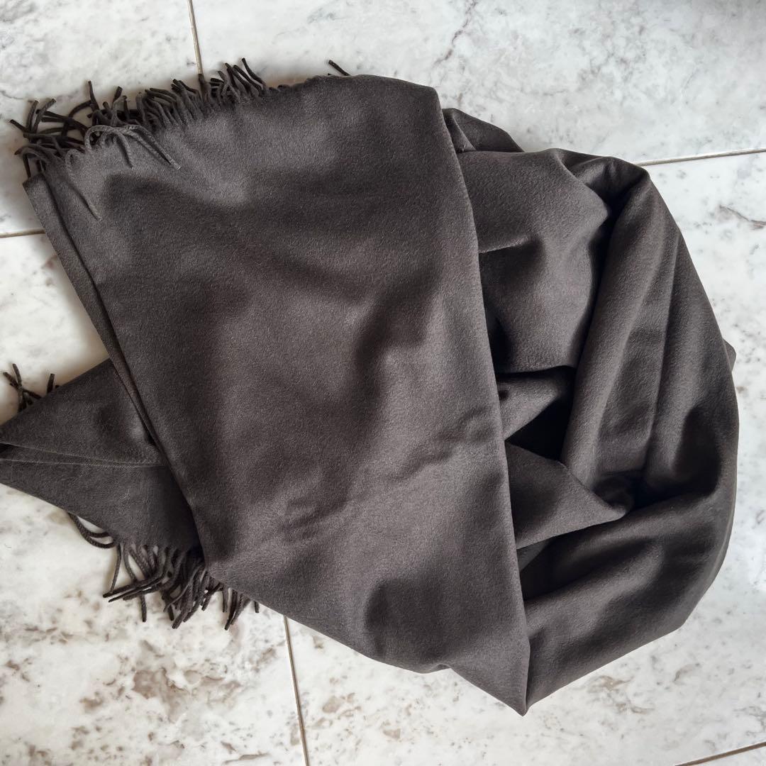 訳アリロロ ピアーナ Loro Piana ストール ウニトブランケットカシミヤ