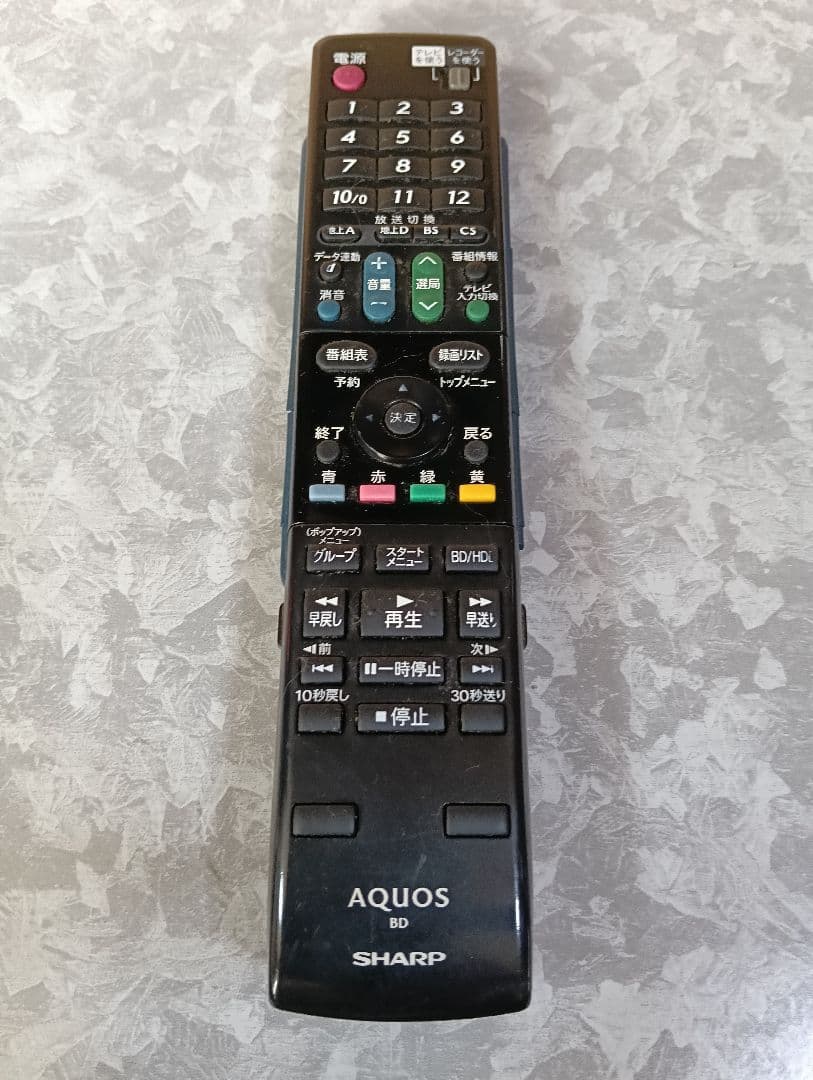 SHARP　2番組同時録画可能　シャープ ブルーレイレコーダー　BD-W570