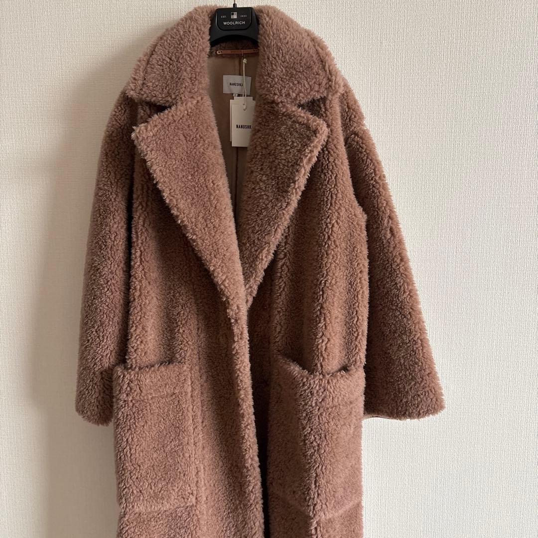テディー、ボアコート NANUSHKAロングコート
