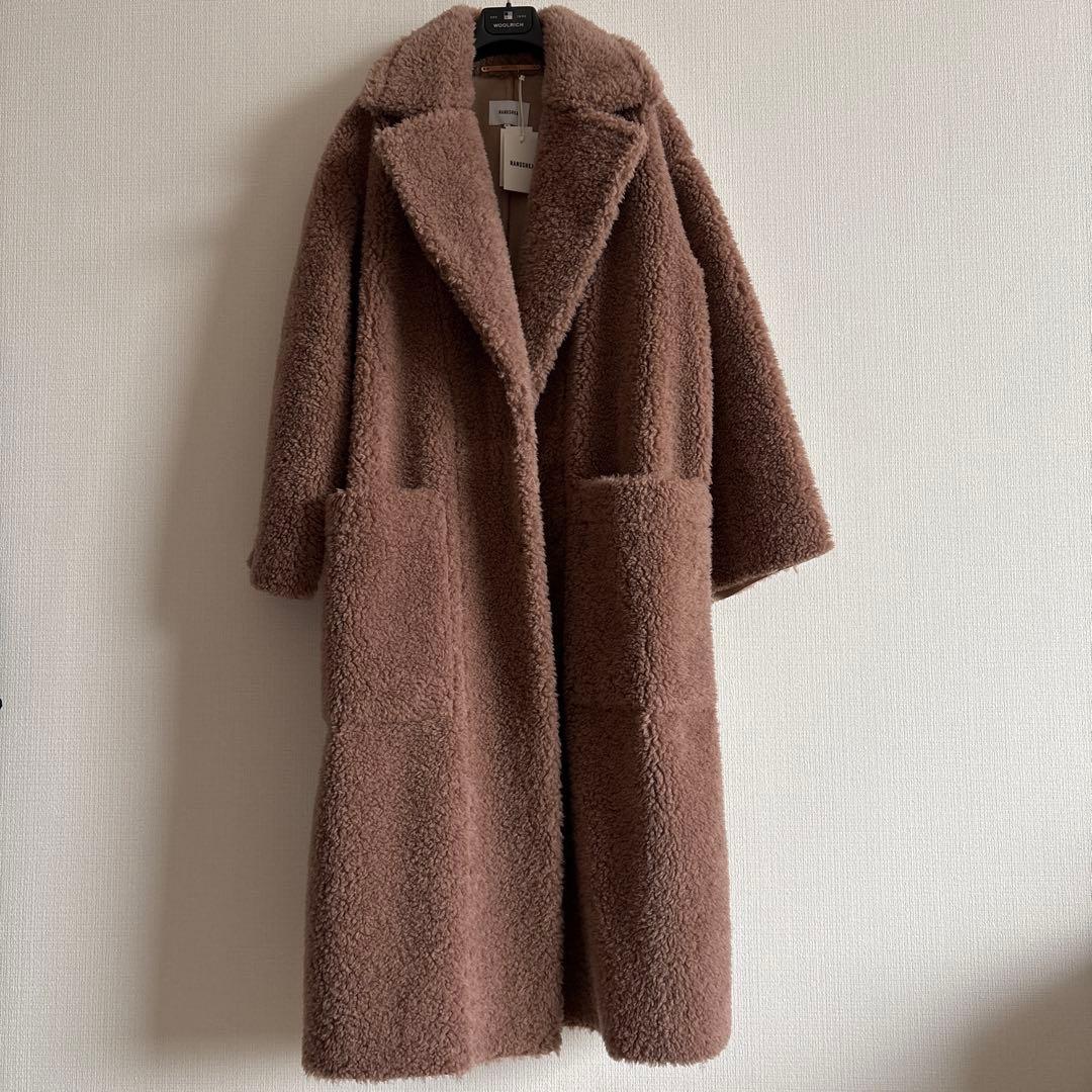 テディー、ボアコート NANUSHKAロングコート