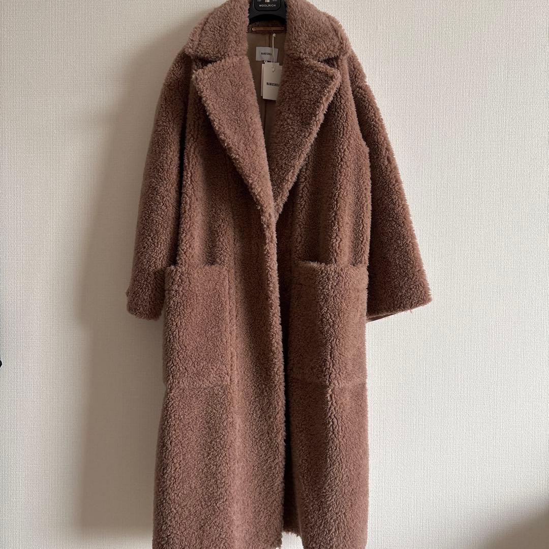 テディー、ボアコート NANUSHKAロングコート
