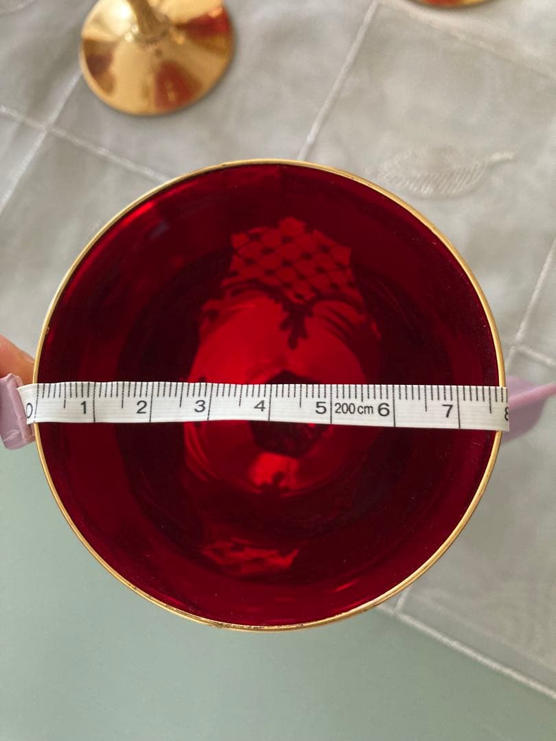 ベネチアングラス　ヴィンテージワイングラス