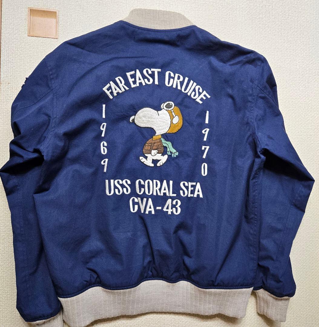 BUZZ RICKSON'S　PEANUTS ジャケット スヌーピ　送料込変更可