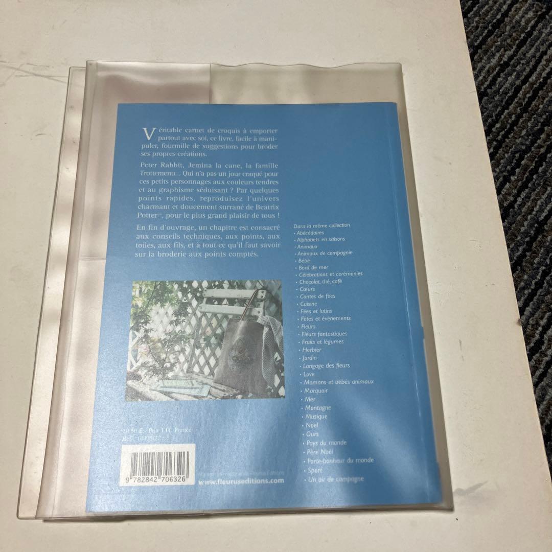 ピーターラビット　クロスステッチ図案