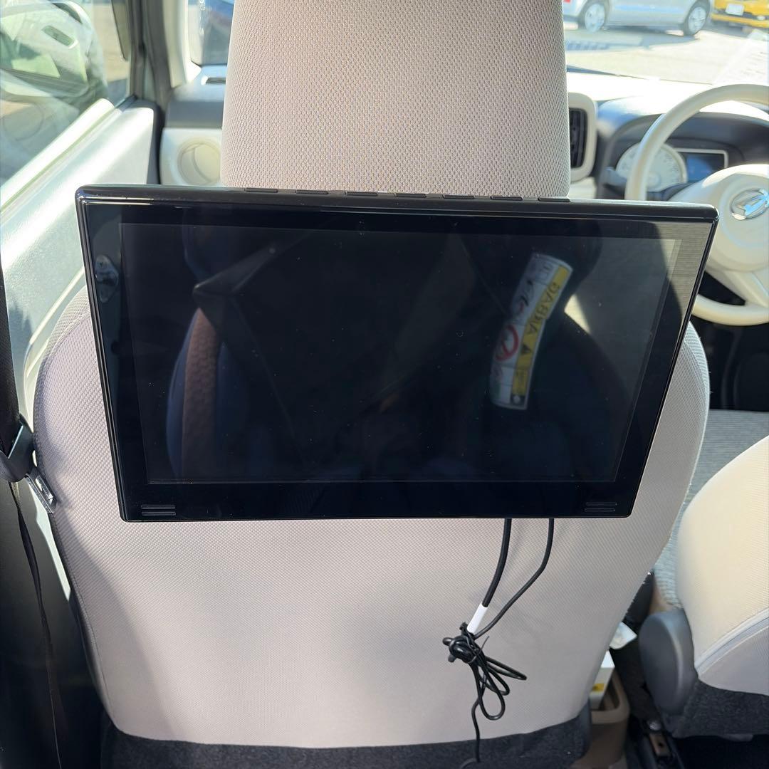 美品 SAKURA DVD再生機能付き11.6インチヘッドレストモニターカバー付