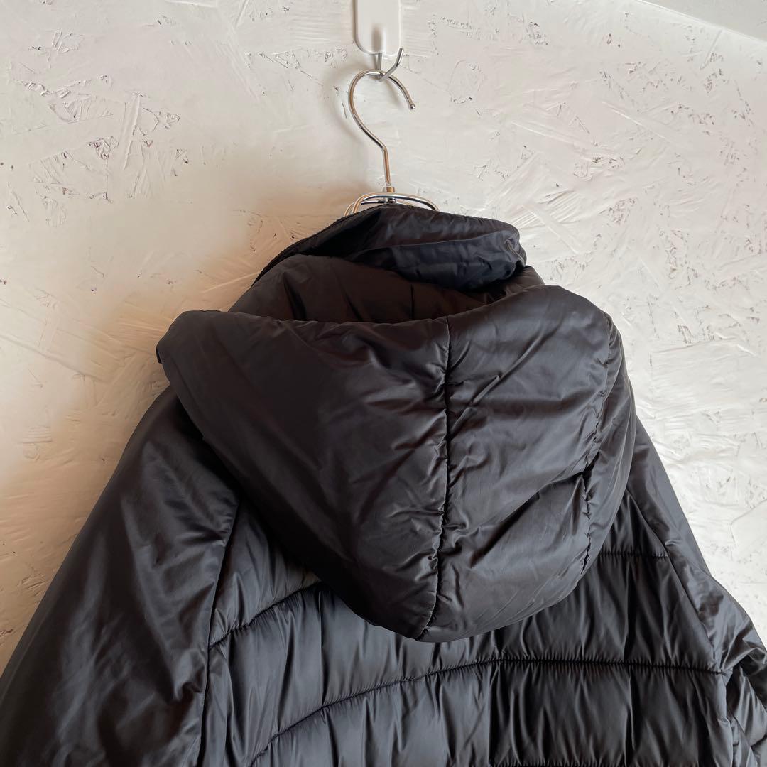 ゴルフウェア【TaylorMade】インサレーションコート　中綿ロングコート　黒