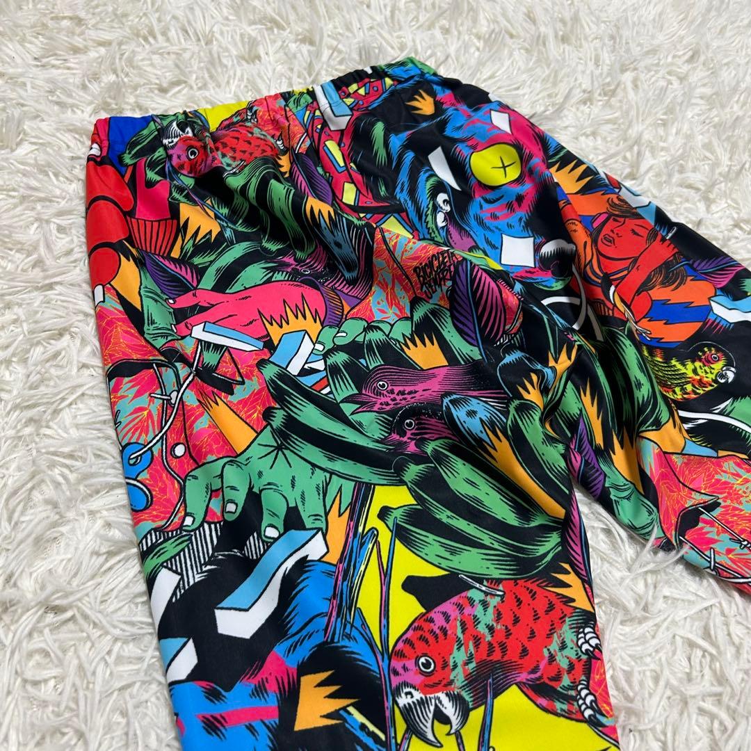 美品✨ジュンヤワタナベコムデギャルソン グラフィックプリント レギンス