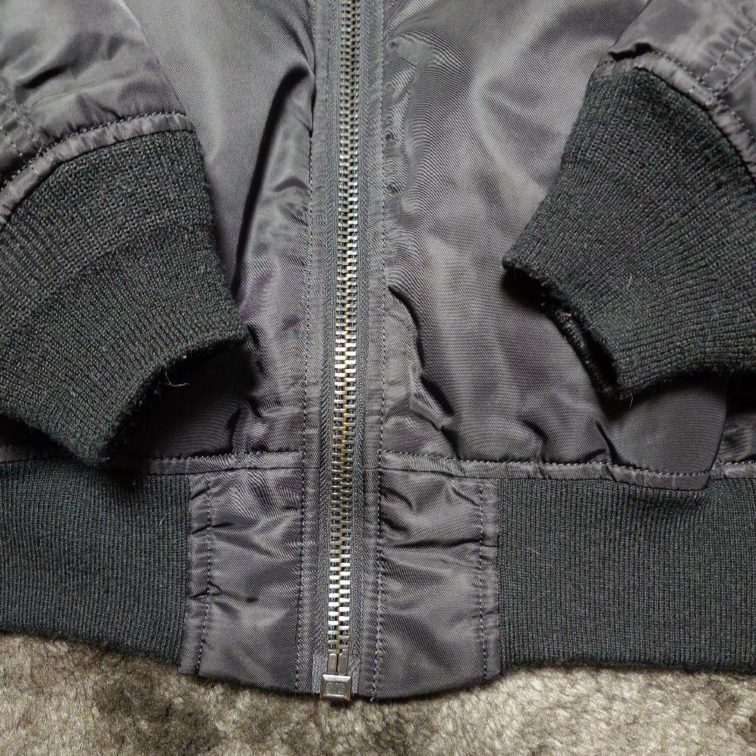 AVIREX MA-1 COMMERCIAL ブラック