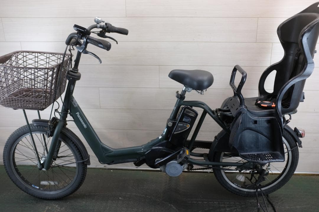 電動自転車 パナソニック　 20インチ 3段変速 8.9Ah　充電器有
