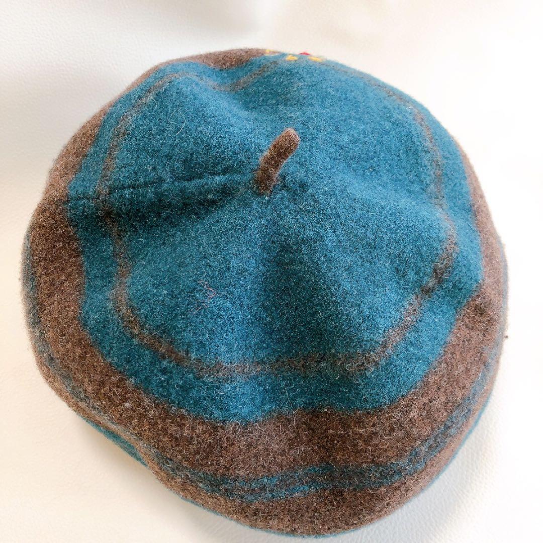 美品 ！Vivienne Westwood 刺繍入り ベレー帽　ヴィヴィアン