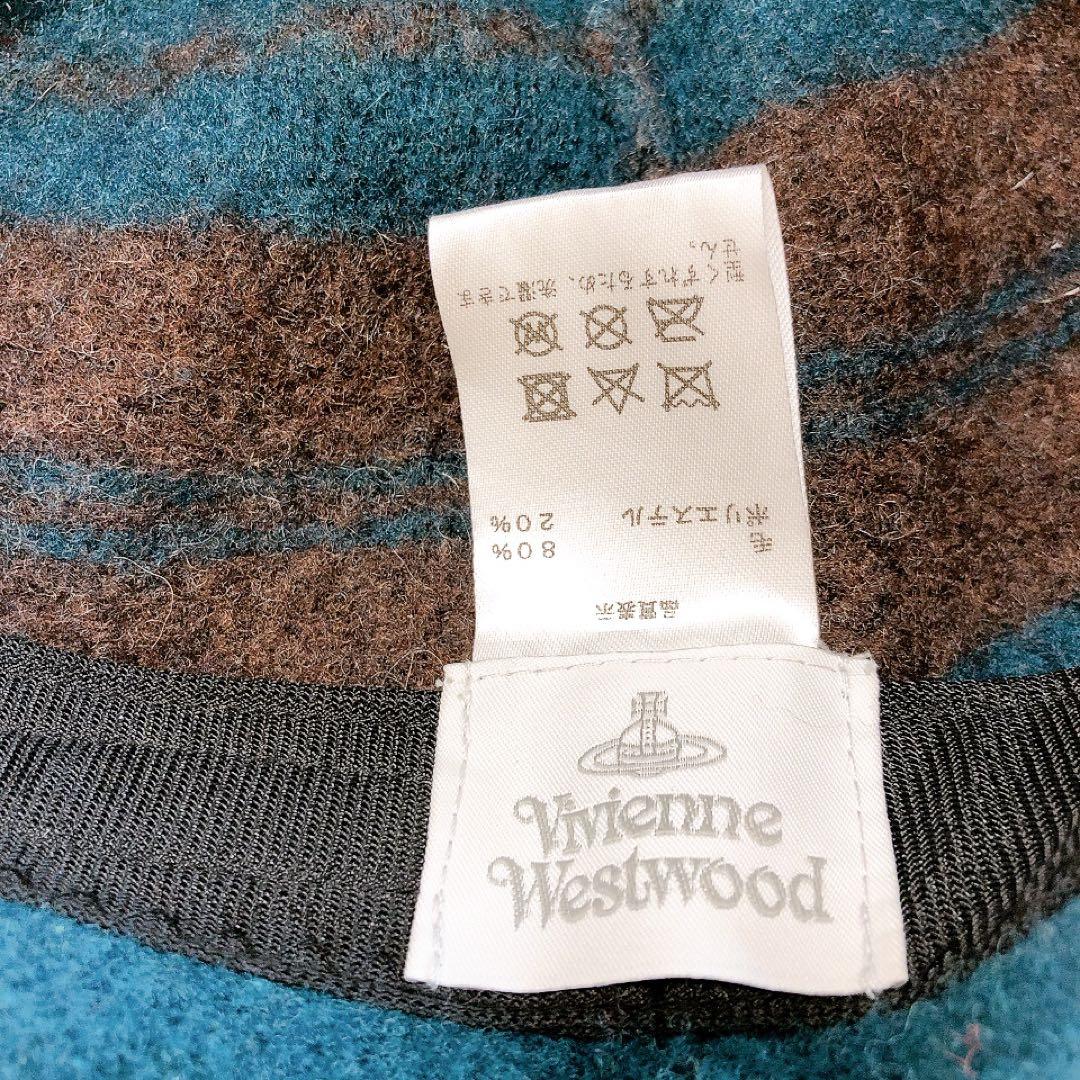 美品 ！Vivienne Westwood 刺繍入り ベレー帽　ヴィヴィアン