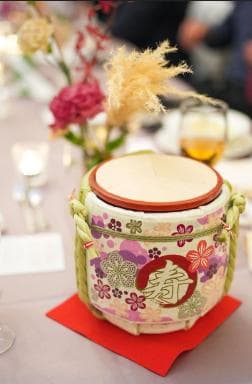 【まるこ】ミニ薦樽 寿 こも樽 結婚式　和装　イベント　鏡開き