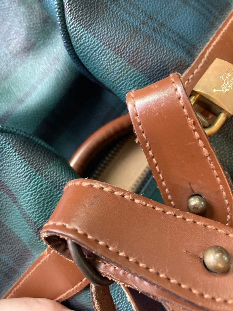 ラルフ ローレン 2way ボストンバッグ 南京錠 タグRalph Lauren