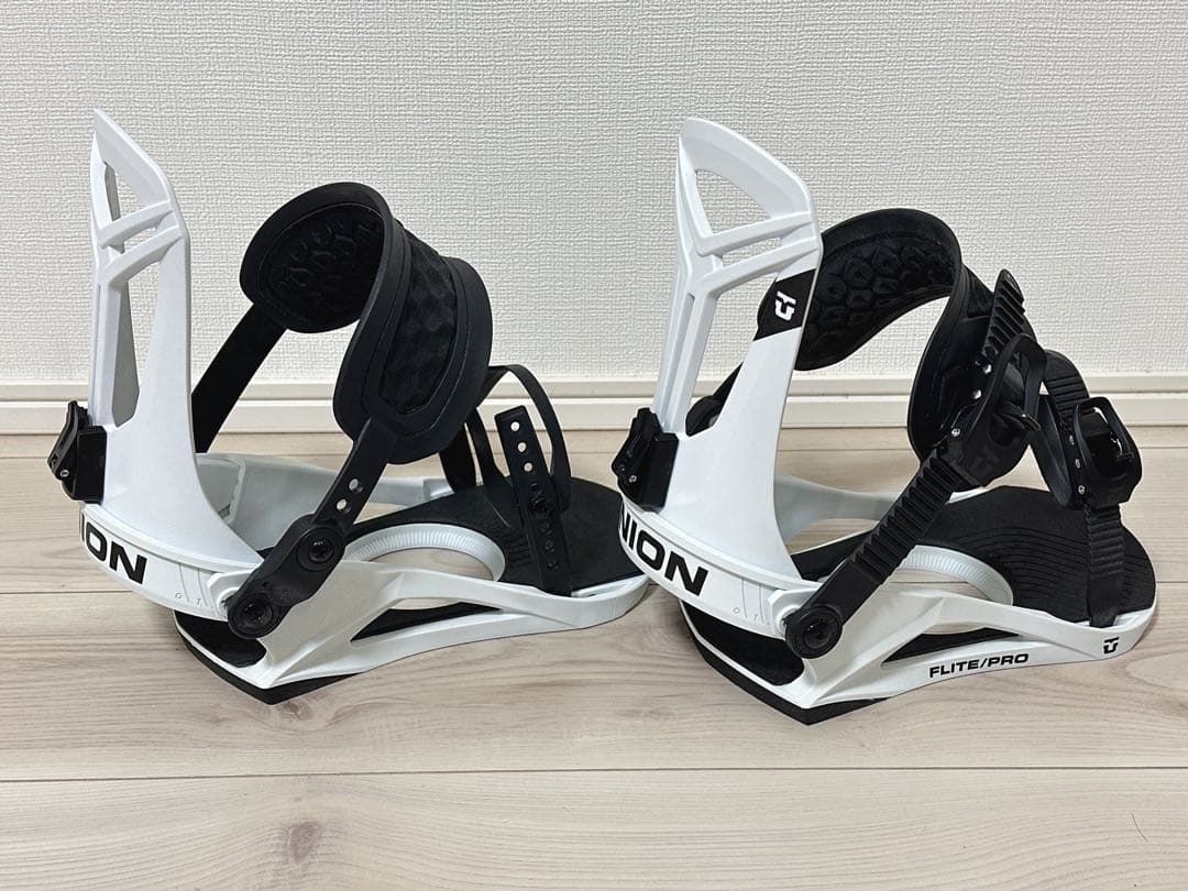 【極美品】UNION(ユニオン)ビンディング バイン　フライトプロ ホワイト