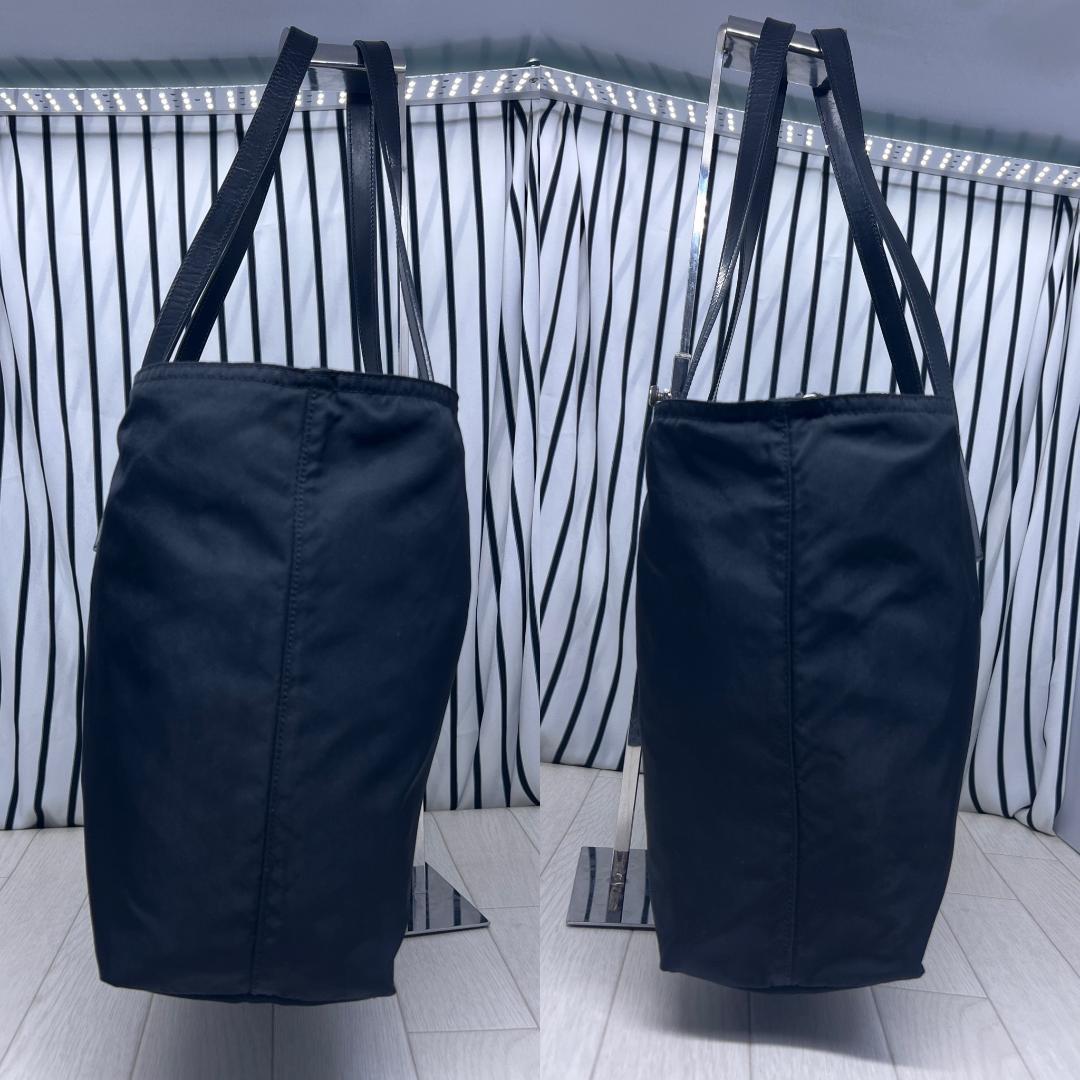 【美品】PRADA×プラダ A4収納可能トートバッグ