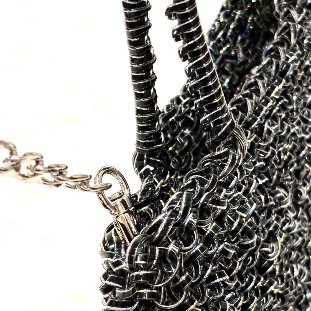 ANTEPRIMA アンテプリマ　ワイヤーバッグ　2WAY シルバーグレー