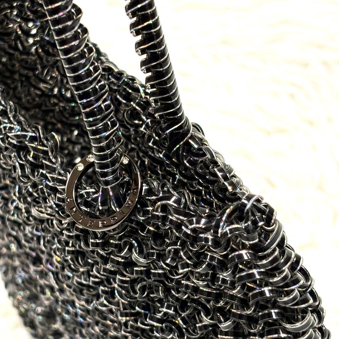 ANTEPRIMA アンテプリマ　ワイヤーバッグ　2WAY シルバーグレー