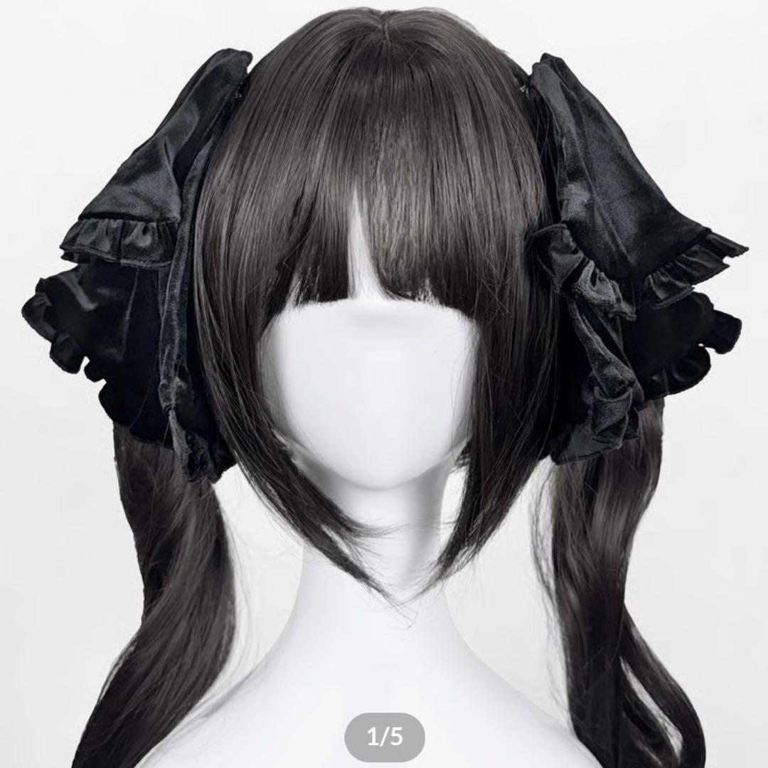 HIDOLATRAL THEODOL うさみみフリルリボン BLACK