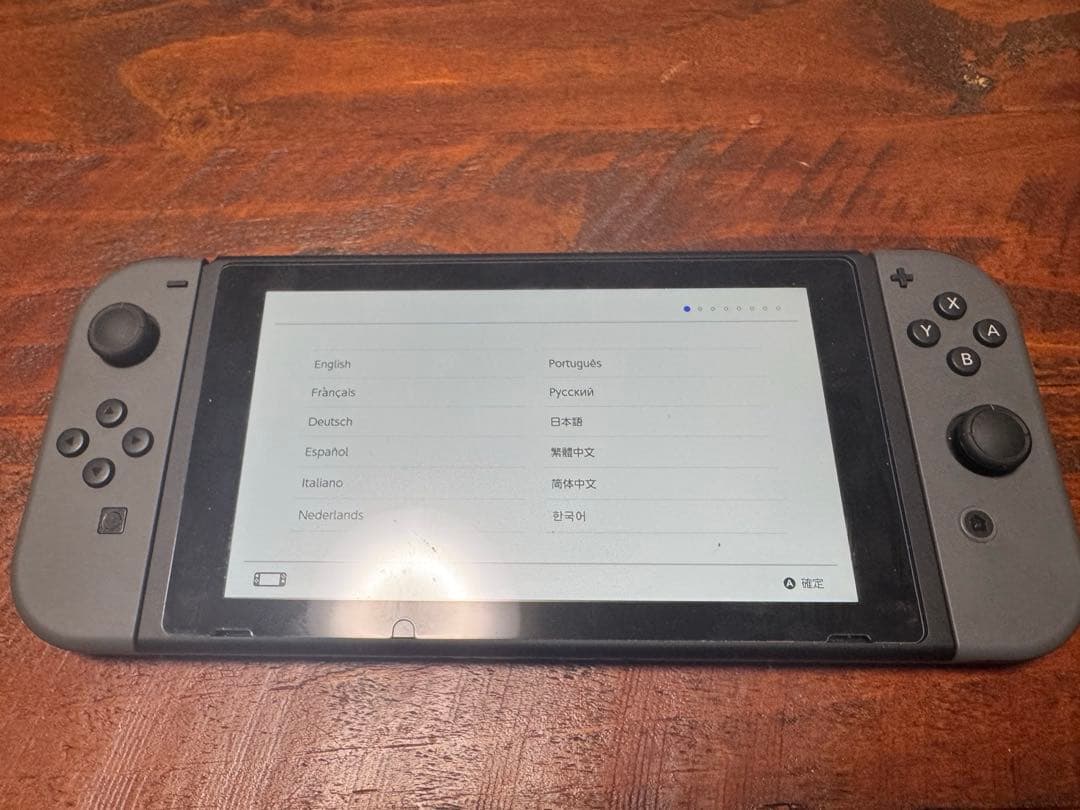 【美品】Nintendo Switch グレー 付属品完備