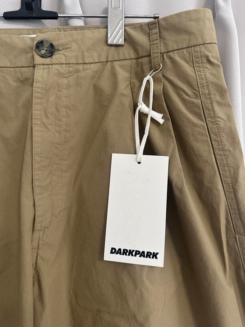 DARK PARK コットンパンツ　PHEBE ベージュ　キャメル
