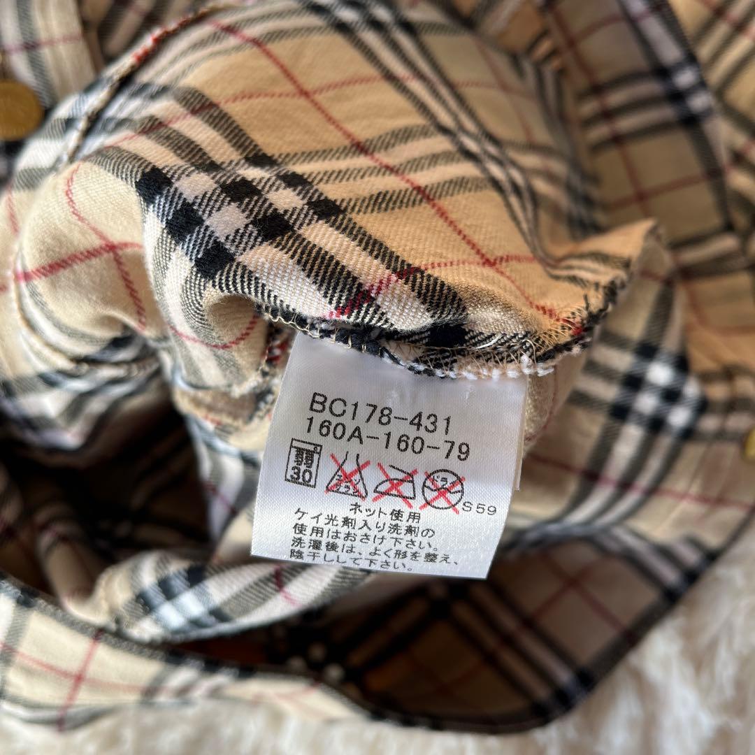 BURBERRY LONDON 定番ノバチェック ジャケット キッズ160A