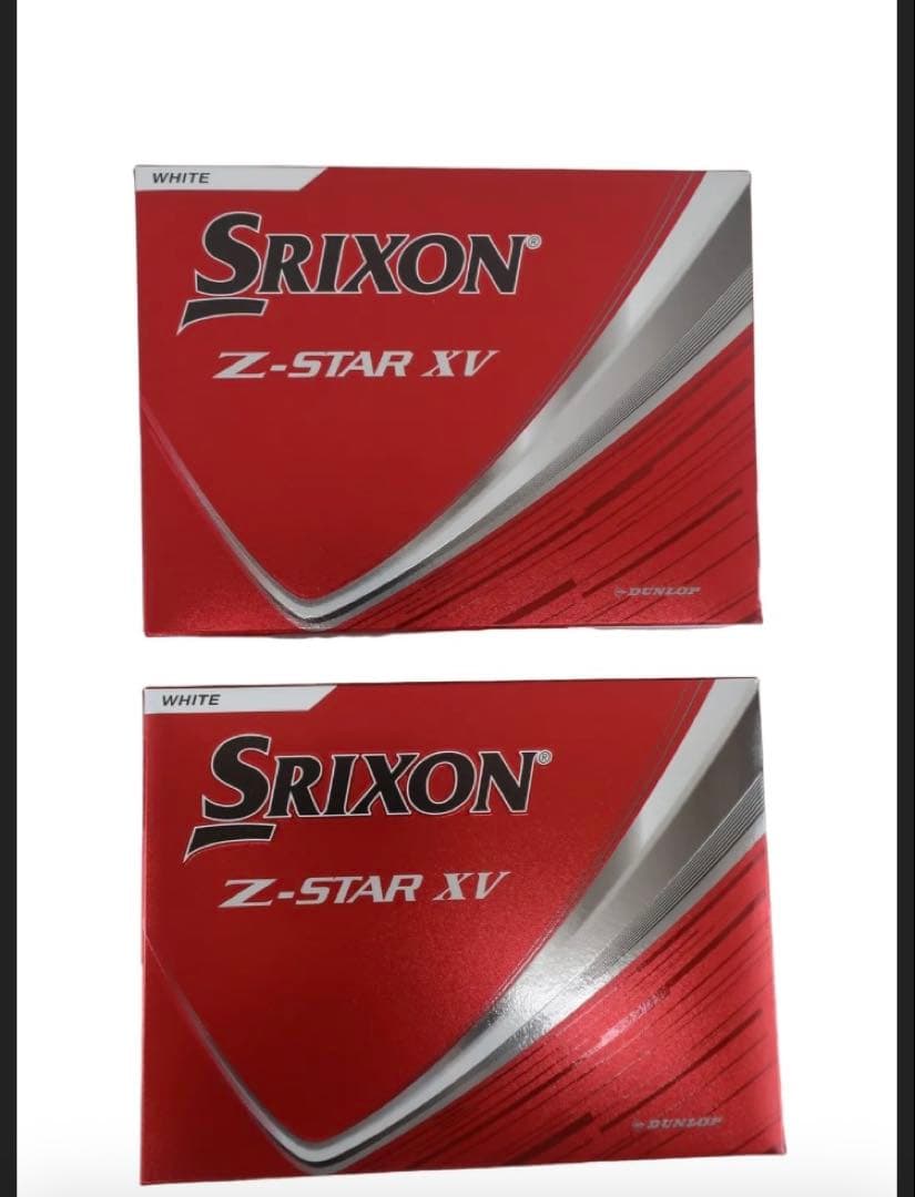 スリクソン 新品ゴルフボール SRIXON Z-STAR XV 2ダースホワイト