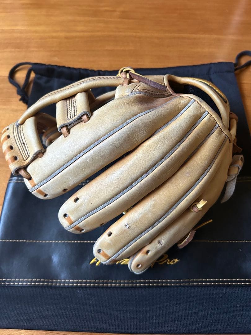 ミズノプロ野球グラブ　オーダー　紐欠損品