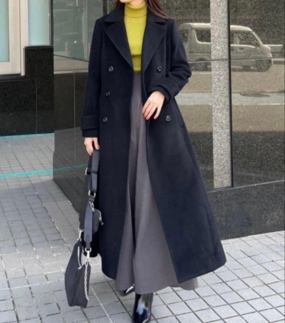 rienda シンデレララインコート　S