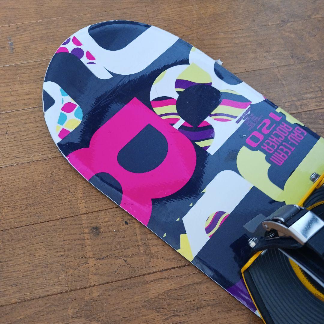 キッズスノーボード120cm IGNIO RIDE×バイン