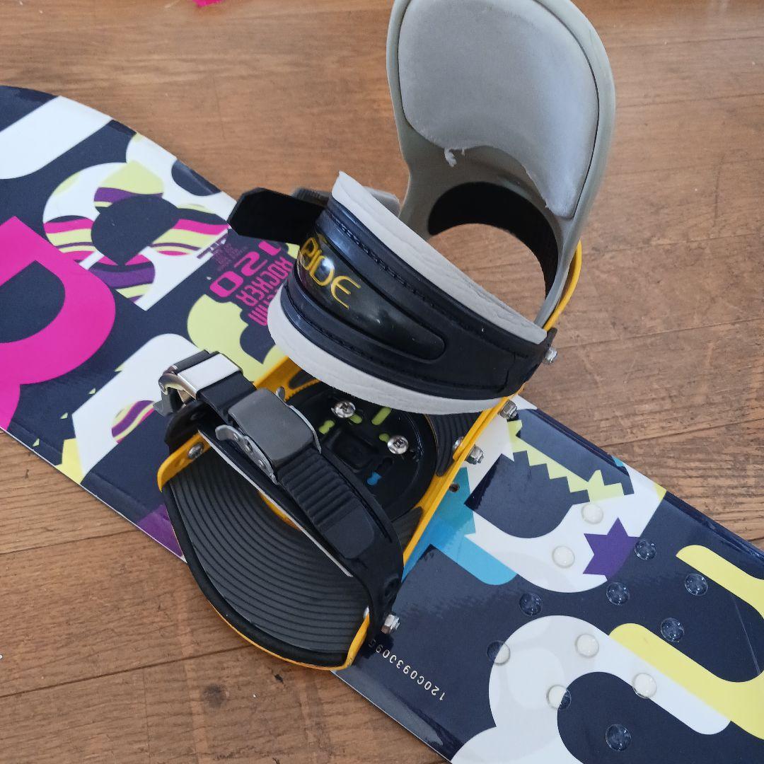 キッズスノーボード120cm IGNIO RIDE×バイン