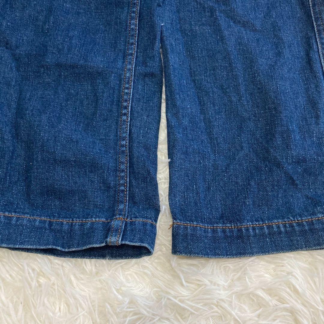 HYSTERIC GLAMOUR デニムサロペット インディゴブルー F 重ね着