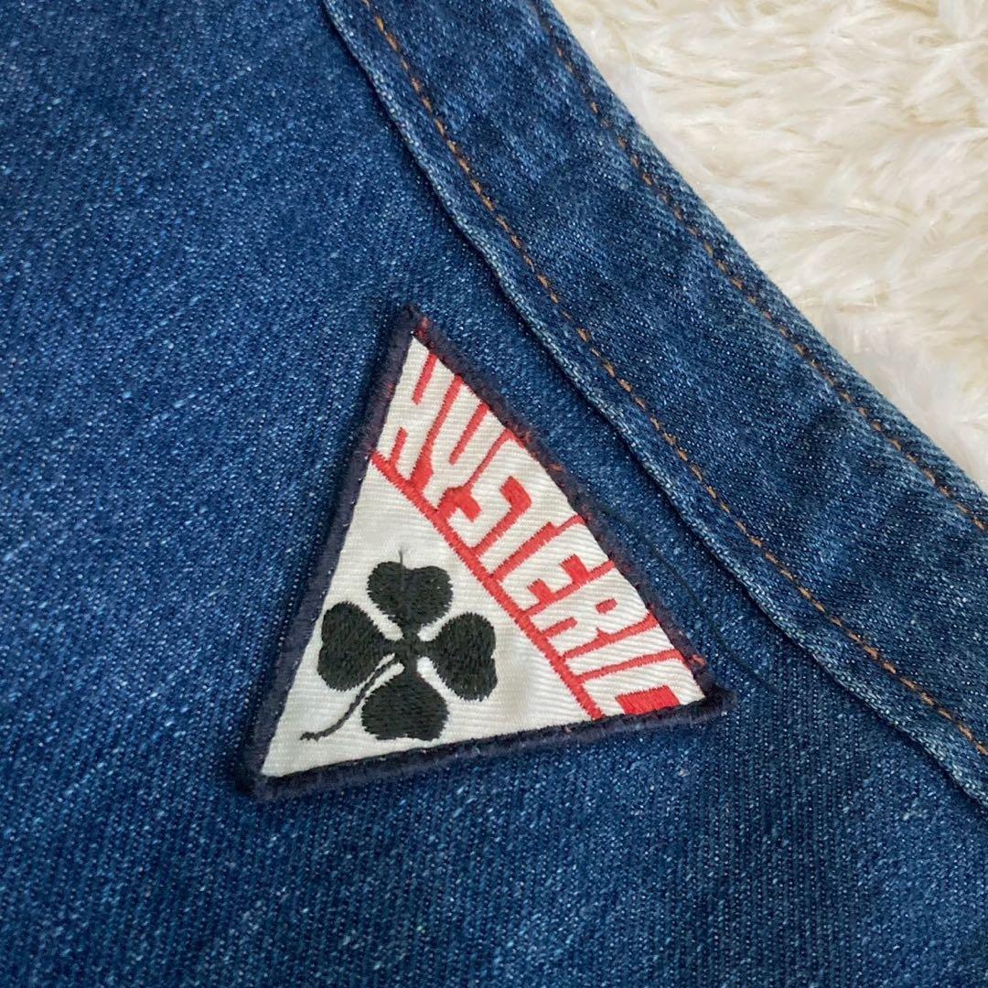 HYSTERIC GLAMOUR デニムサロペット インディゴブルー F 重ね着