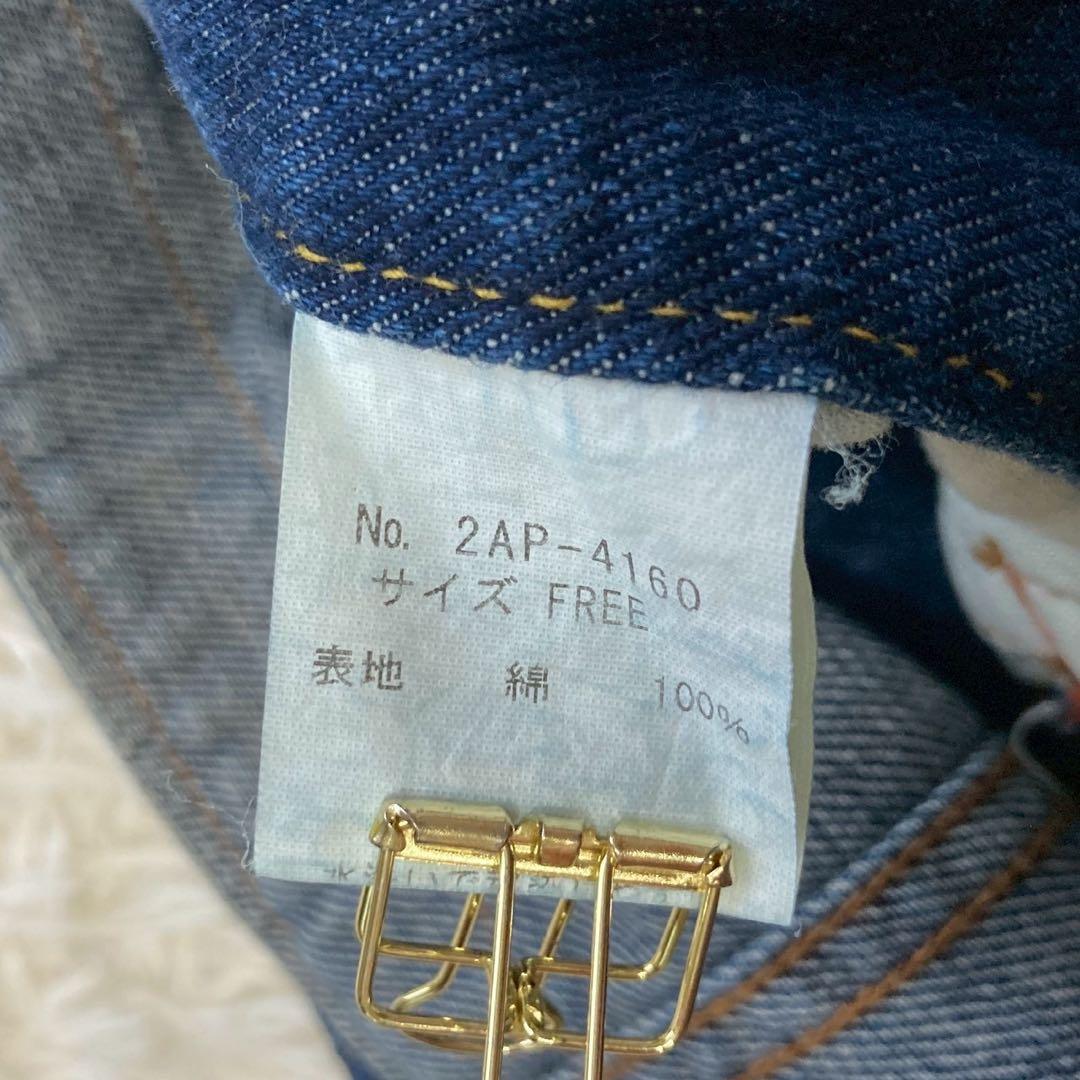 HYSTERIC GLAMOUR デニムサロペット インディゴブルー F 重ね着