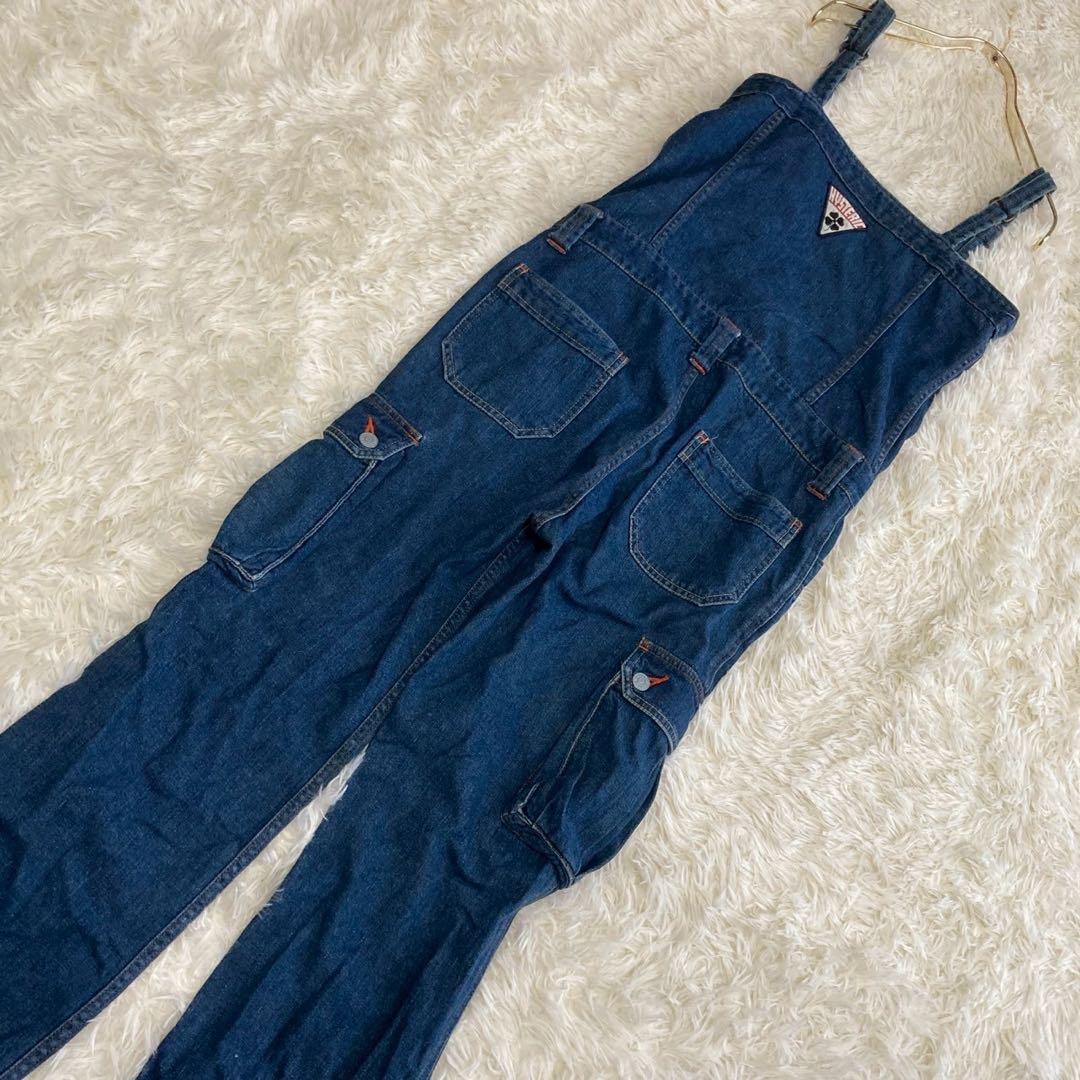 HYSTERIC GLAMOUR デニムサロペット インディゴブルー F 重ね着