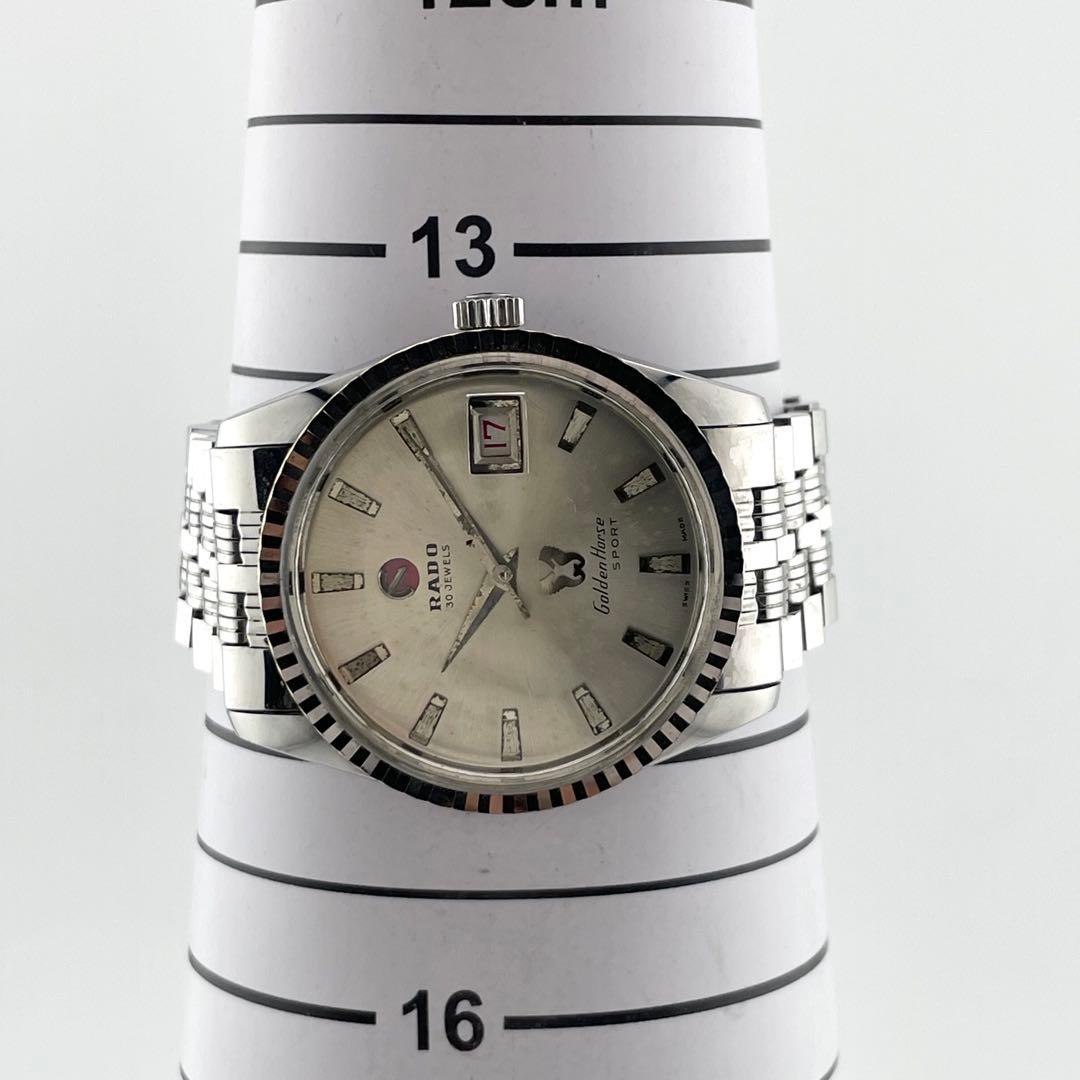 【稼働/自動巻き】ラドー　ゴールデンホース　腕時計　30石　ヴィンテージ　メンズ